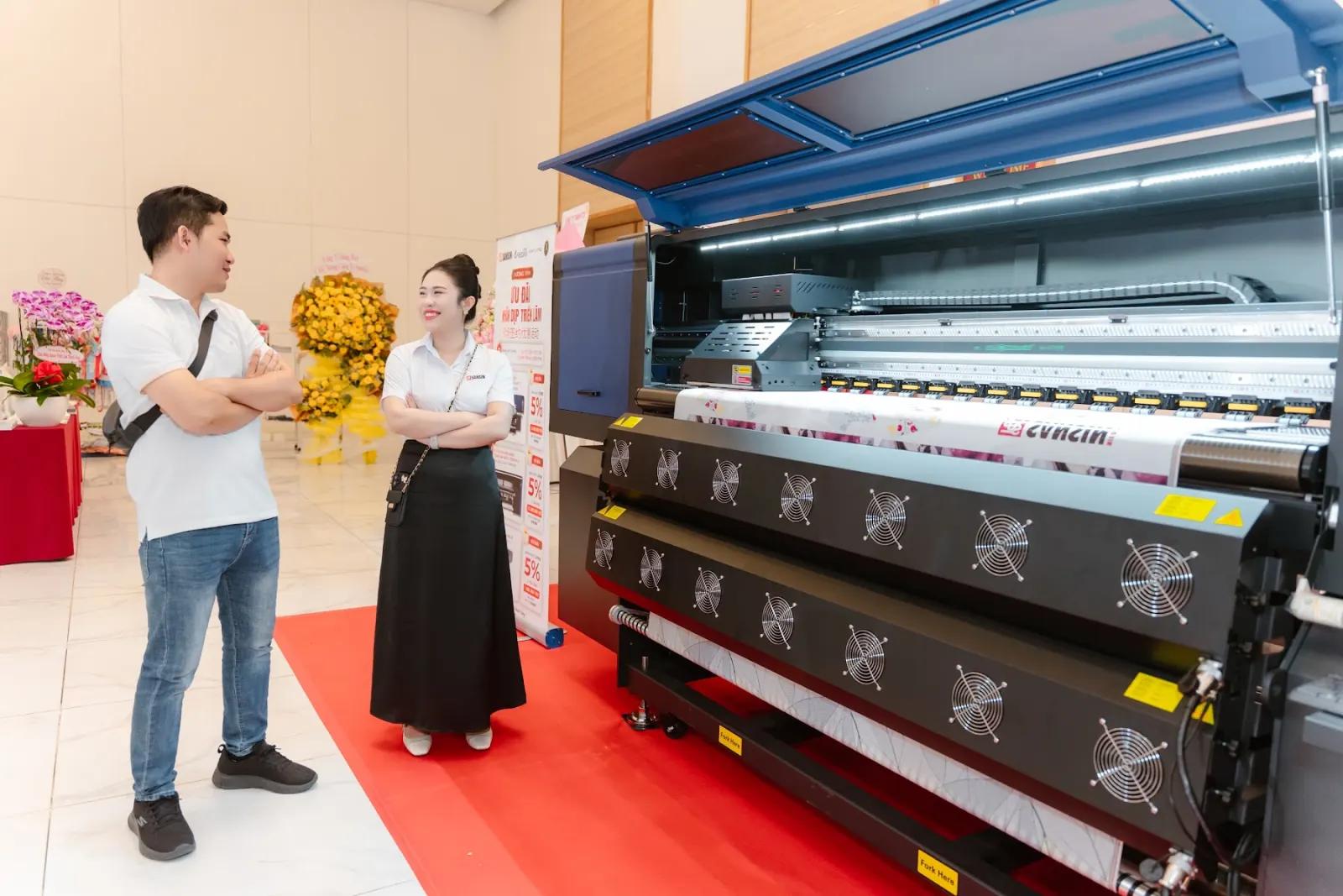 Ra mắt máy in & lễ ký kết hợp tác Sansin – Fedar – Xinfeiyang – ảnh 9