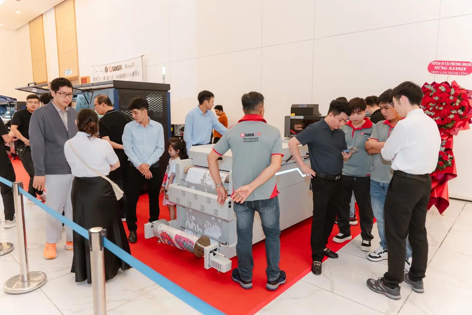 Ra mắt máy in & lễ ký kết hợp tác Sansin – Fedar – Xinfeiyang – ảnh 12
