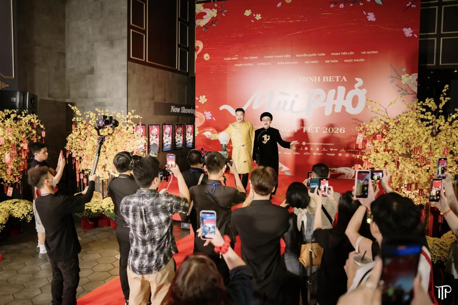 Quay phim THI theo sát khách mời